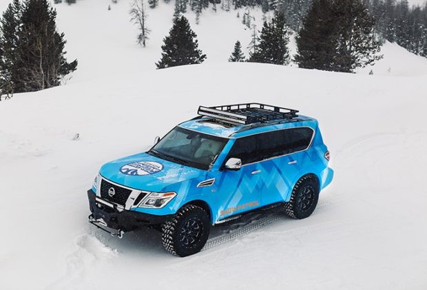 Armada Snow Patrol SUV von Nissan