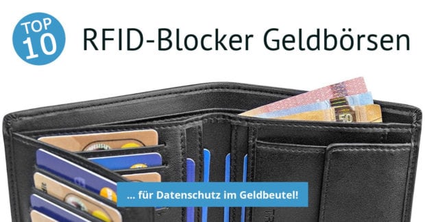 Die besten RFID & NFC Blocker Geldbörsen für Damen und Herren