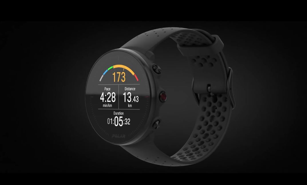 polar vantage m running