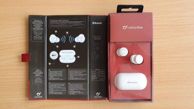 Cellularline Petit Bluetooth Kopfhörer Verpackung