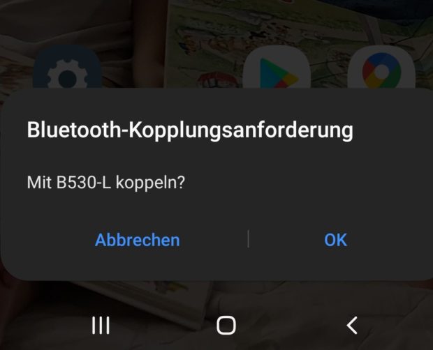 bluetooth-koppelung-tranya-b530