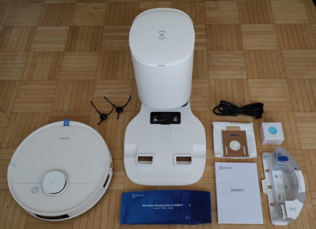 Lieferumfang des DEEBOT T9+