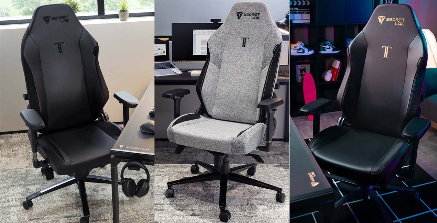 Secretlab Titan Evo 2022 Series - Echtleder - Stoff - Kunstleder