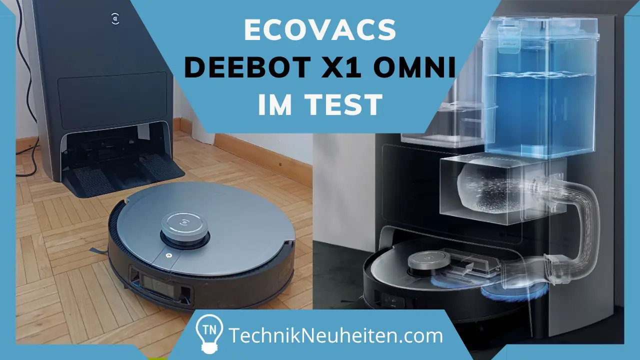 #Deebot X1 OMNI: Erfahrungen mit dem Premium Saug- und Wischroboter von Ecovacs im Praxis-Test.