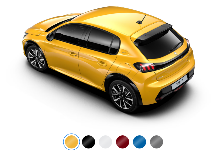 Peugeot 208 Farben Und Polster