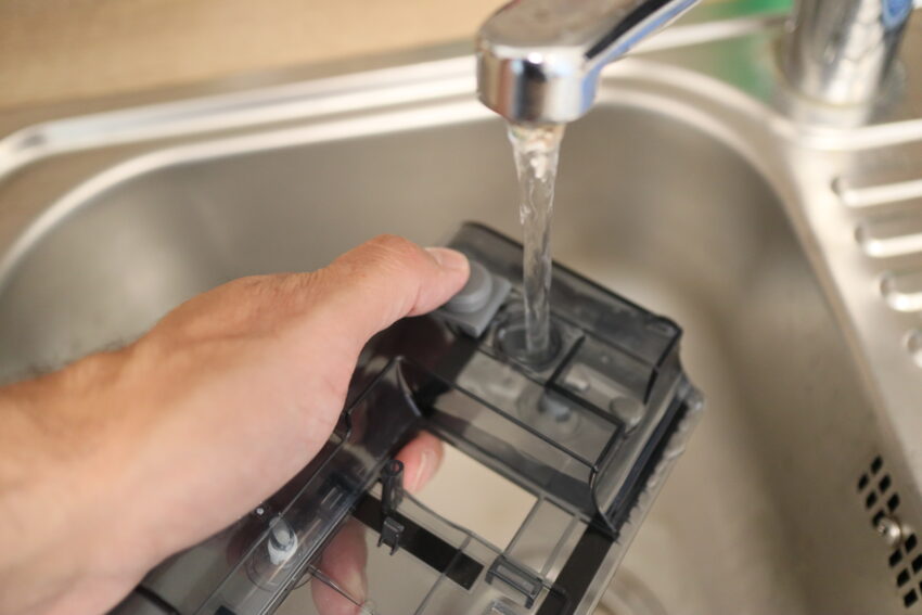 prosenic-p11-mopping wasser befüllen